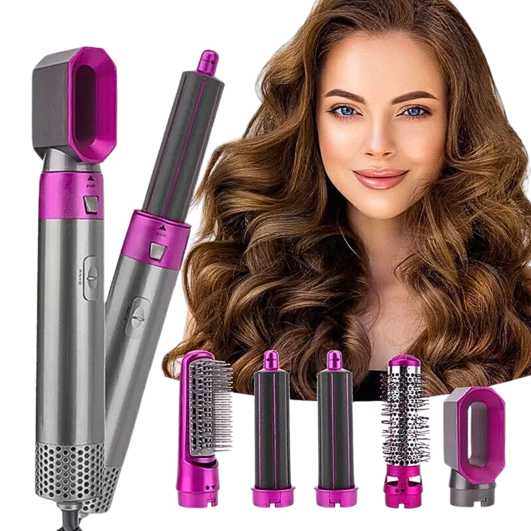 Dany Hair Pro Styler - 5 w 1: Suszy, prostuje, kręci, nadaje objętość i szczotkuje!