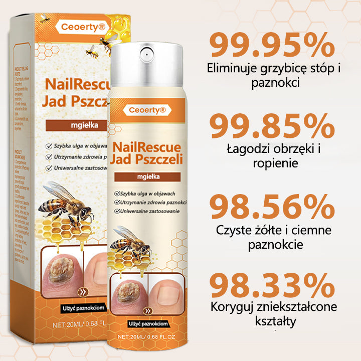 ✅【Oficjalny sklep flagowy】Timilk® spray z jadem pszczelim nailrescue