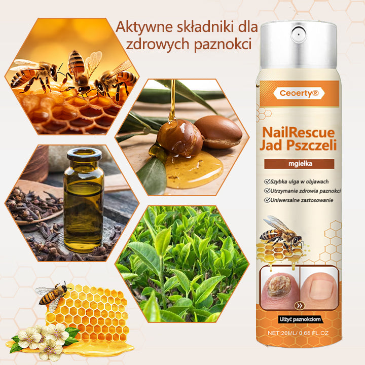✅【Oficjalny sklep flagowy】Timilk® spray z jadem pszczelim nailrescue