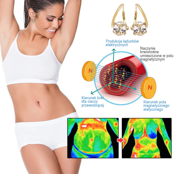 (🔥OSTATNI DZIEŃ WYPRZEDAŻY - 80% ZNIŻKI) Kolczyki Germanowe Histone Lymphvity MagneTherapy