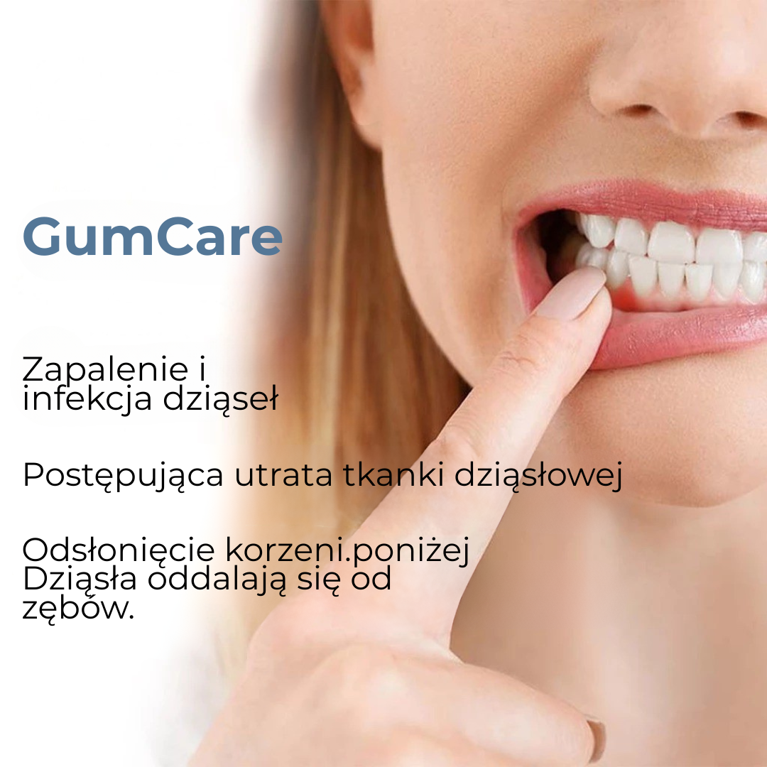GumCare™ | Zdrowsze dziąsła, świeższy oddech – widoczne rezultaty już w kilka tygodni!